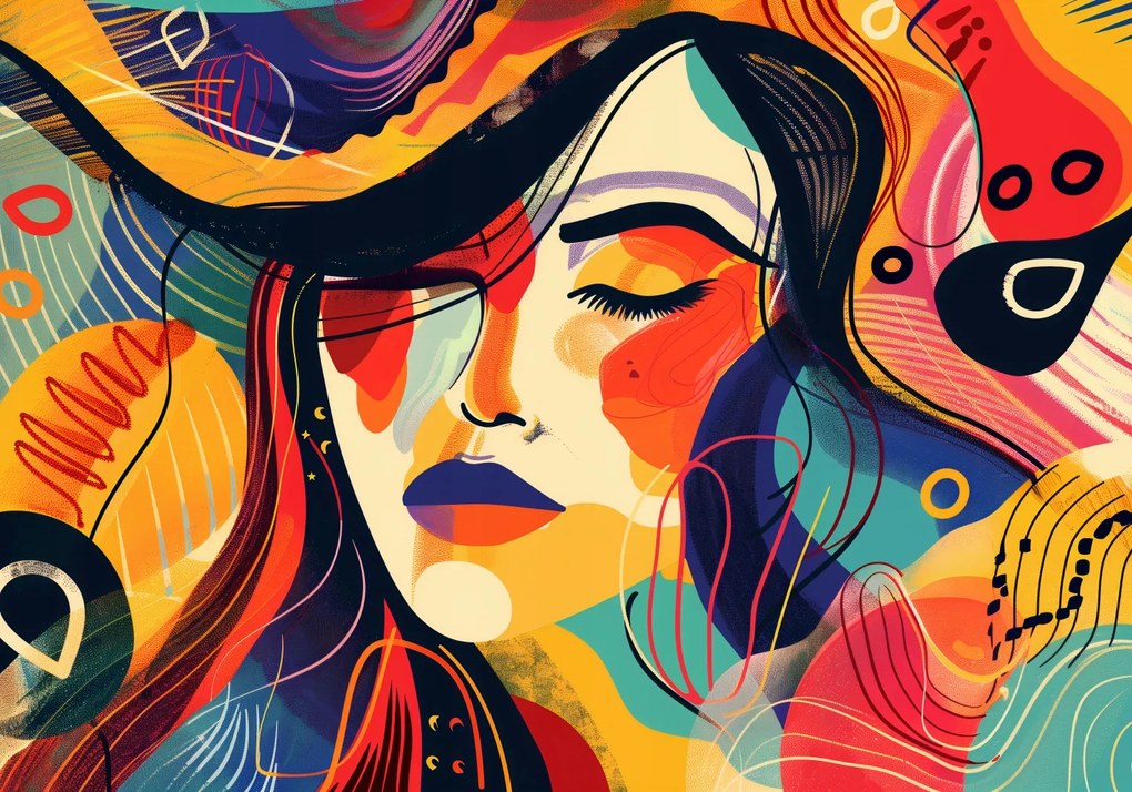 Poszter 66,5x46,5cm Gazdagság Színpaletta