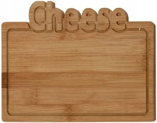 Cheese Sajt Bambusz Vágódeszka 25x17 cm Ravi 81886