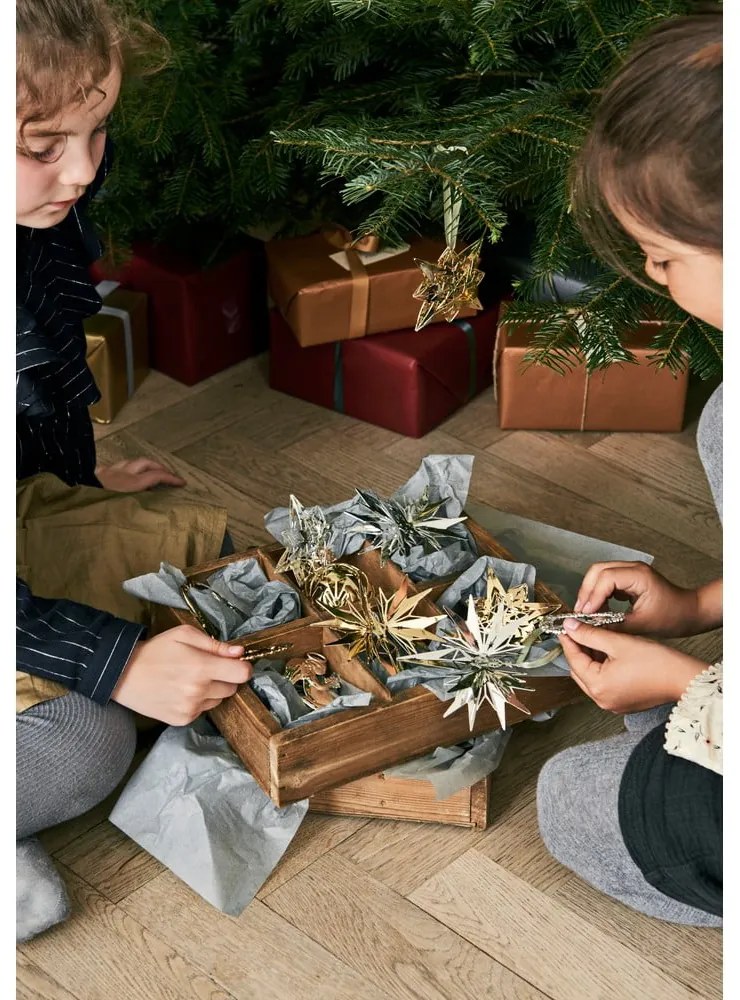 Christmas Angel ezüstszínű karácsonyi függődísz - Kähler Design