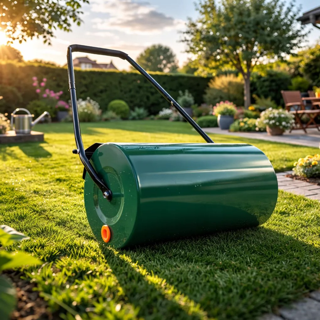 FARMER fűhengerező, 57cm, zöld Jurhan