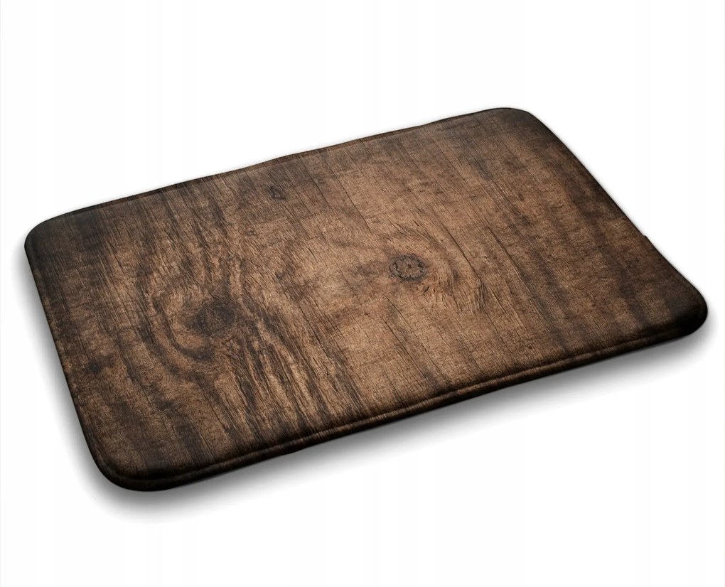 Modern divatos fürdőszoba szőnyeg Fa 75x45