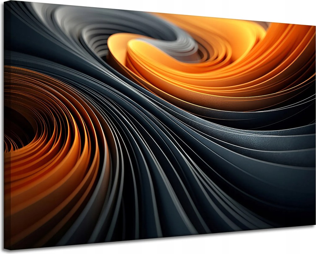 Vászonkép Absztrakt Örvény Spirálok 120x80
