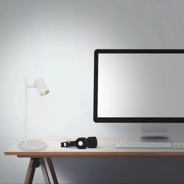 Briloner 7408-016 - Asztali lámpa RETRO 1xGU10/9W/230V fehér