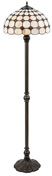 Brilagi - Tiffany ólomüveg állólámpa DORAN 2xE27/60W/230V