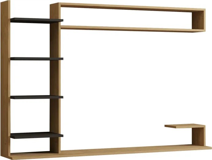 Noble TV-állvány, antracit, 180 cm