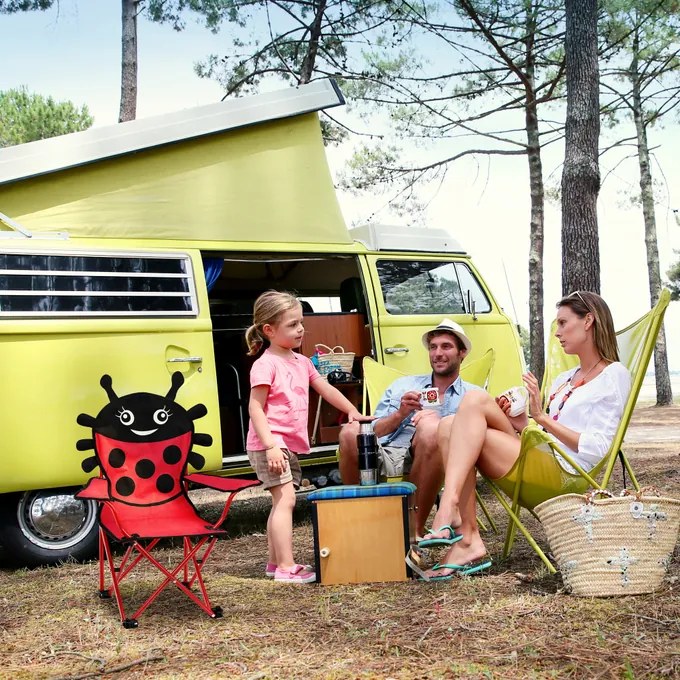 Deuba Gyerek összecsukható szék Beetle - 2 darabos készlet