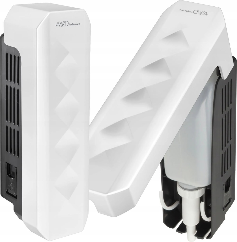 Falra szerelhető folyékony szappan adagoló 350ml Diszpenzátor Fali adagoló Fehér