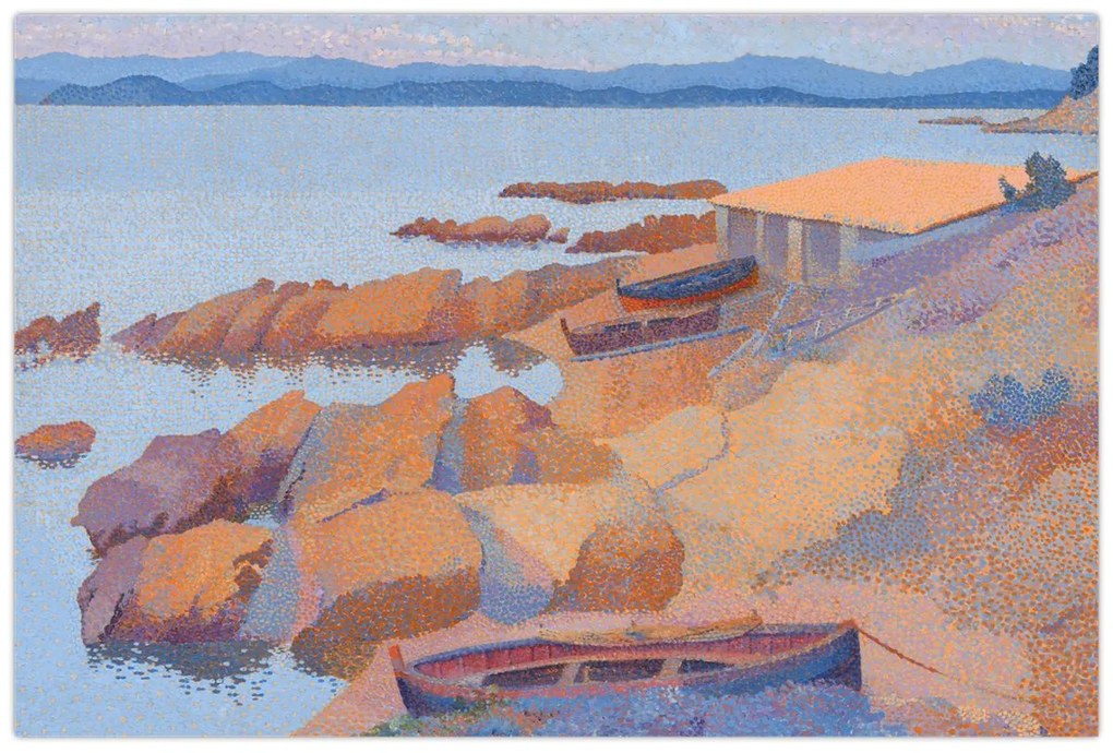 Kép - Henri Edmond Cross, Calanque des Antibois, reprodukciók (90x60 cm)