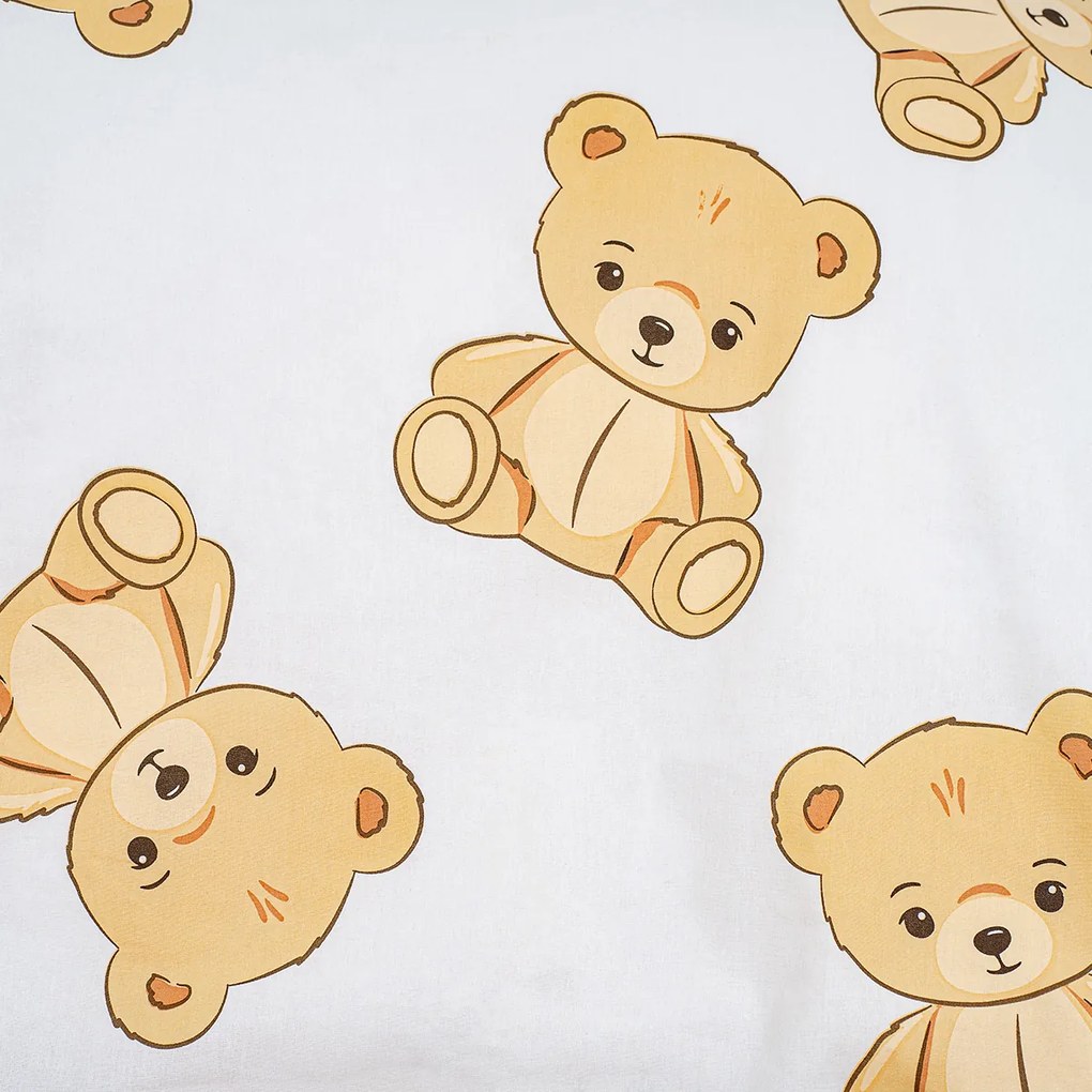4Home Teddies pamut ágyneműhuzat, 140 x 200 cm, 70 x 90 cm, 140 x 200 cm, 70 x 90 cm