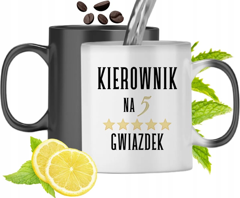 Mágikus Bögre A Vezető Számára Színváltós, fényképes nyomtatással