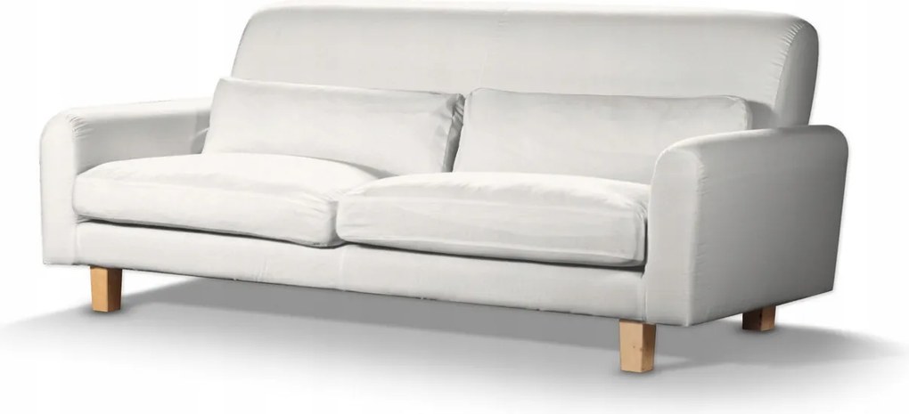 Dekoria Nikkala rövid kanapé huzat Ikea fehér