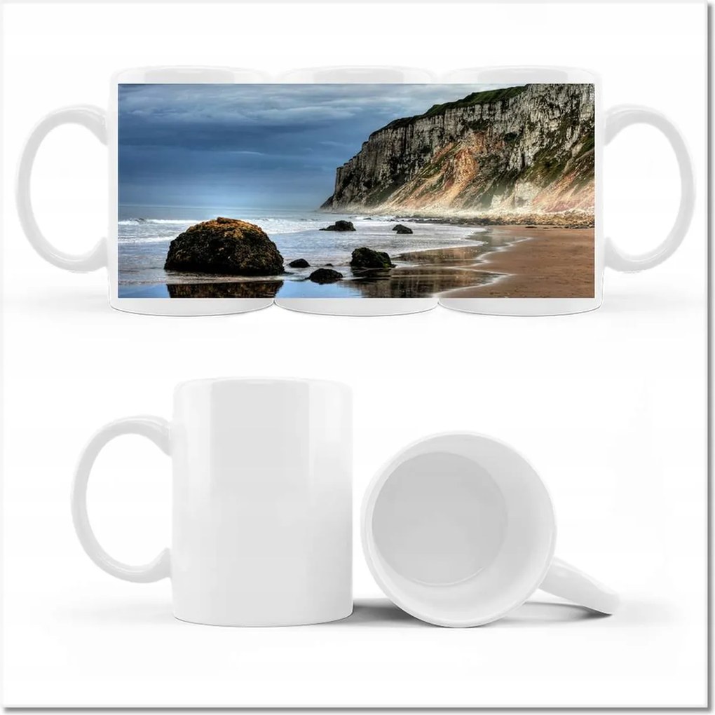 Fényképes bögre Tájkép tengeri sziklával