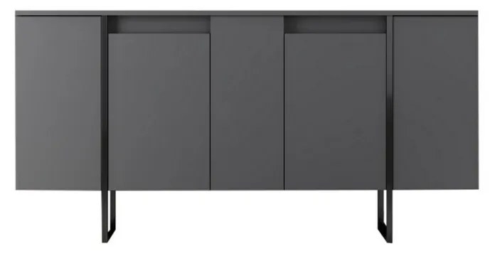 Luxe Anthracite and Black szekrény