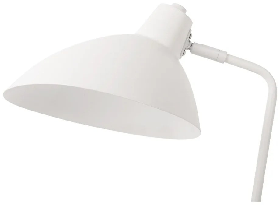 Fehér asztali lámpa fém búrával (magasság 49 cm) Casque – Leitmotiv