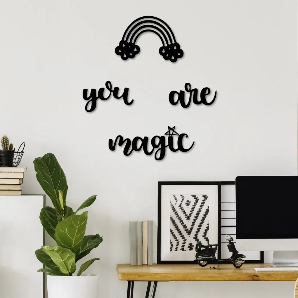You're fém fali dekoráció, 30×19 cm