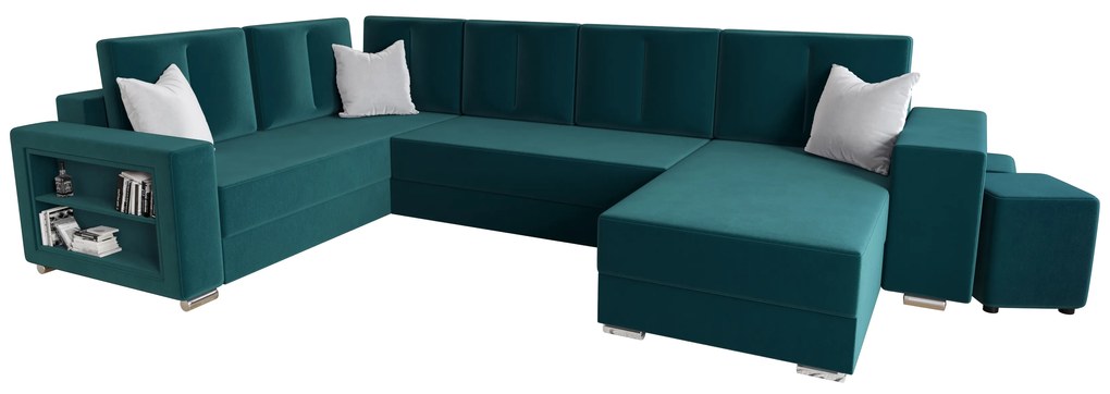 Sarok ülőgarnitúra Kin (zöld) (B). Akció -21%. 1057219