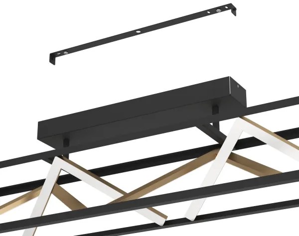 Eglo 390416 - LED Dimmelhető felületre szerelhető  csillár PENELA LED/45W/230V 2700-6500K + távirányító