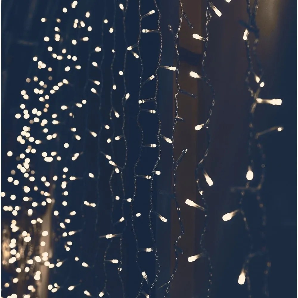 Basic zöld LED fényfüzér, 100 izzós, hosszúság 10,43 m - DecoKing