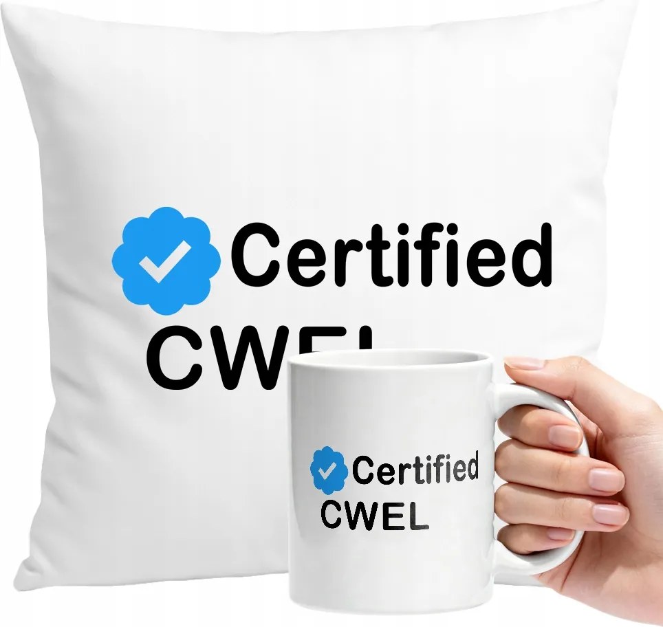 Bögre Szett Párna Cwel Humoros Személyre Szabott Ajándék Szöveg