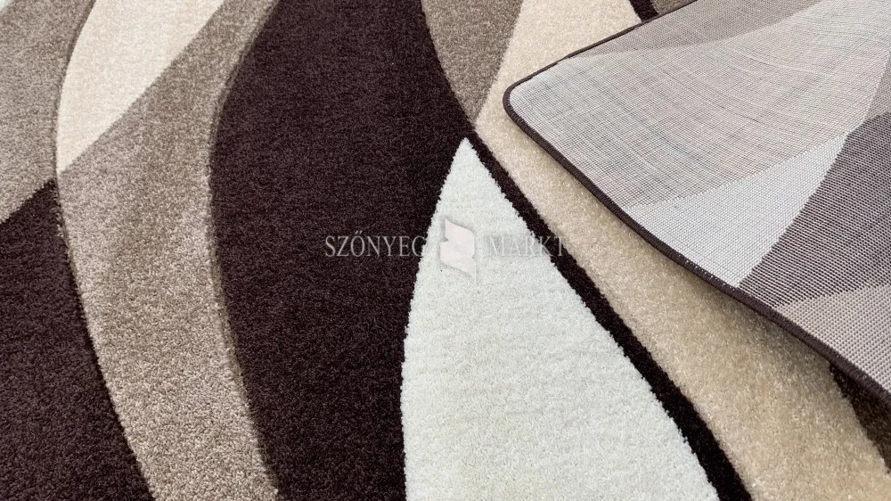 Comfort 4803 barna modern szőnyeg 60 cm-es szett
