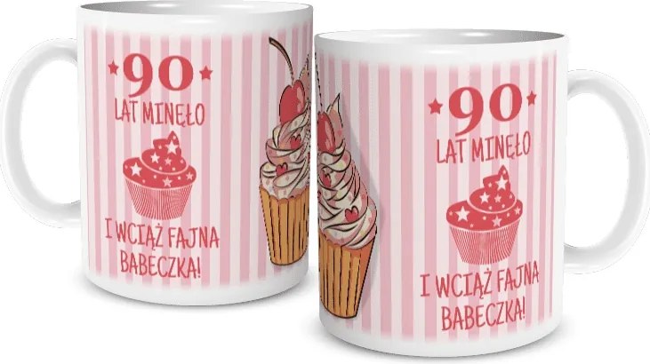 90 Éves Szülinapi Bögre, Még Mindig Vagány Muffin