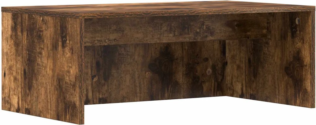 vidaXL Falra szerelhető íróasztal Füstölt tölgy 80 x 45 x 30 cm