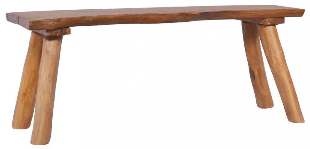 tömör tíkfa kerti pad 120 cm