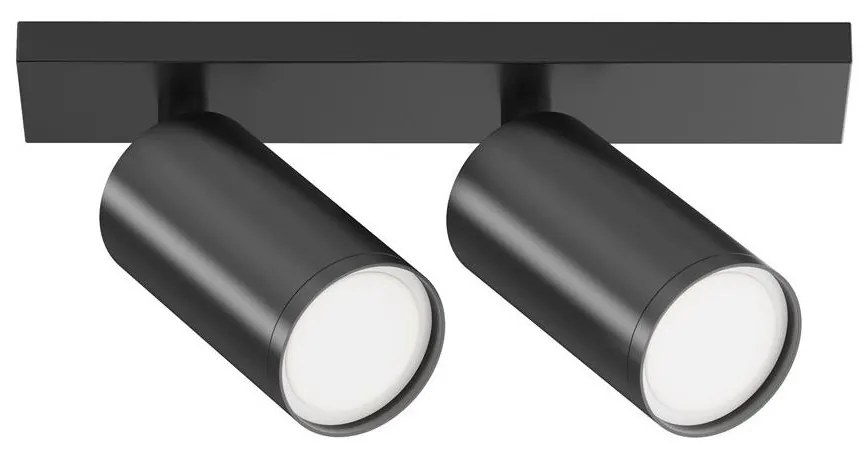 Maytoni C051CL-U-2B - Spotlámpa FOCUS 2xGU10/10W/230V fekete