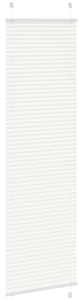 pliszírozott redőny Fehér 60x200 cm szövetszélesség 59,4 cm