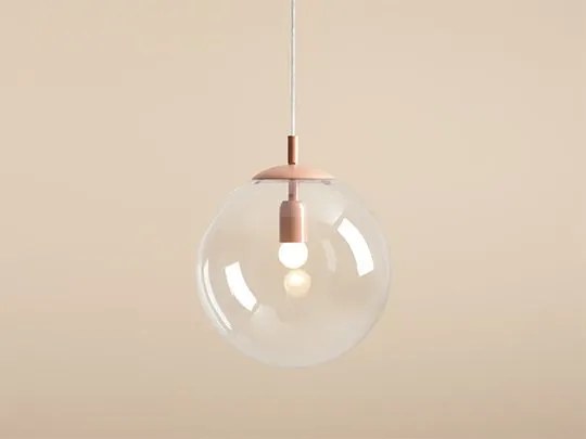 ALDEX 562G11 GLOBE Modern Függesztett Lámpa Korall E27 IP20