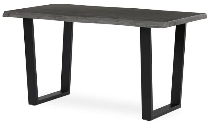 Étkezőasztal 140×80 cm, MDF, Szürke Tölgy. GREY