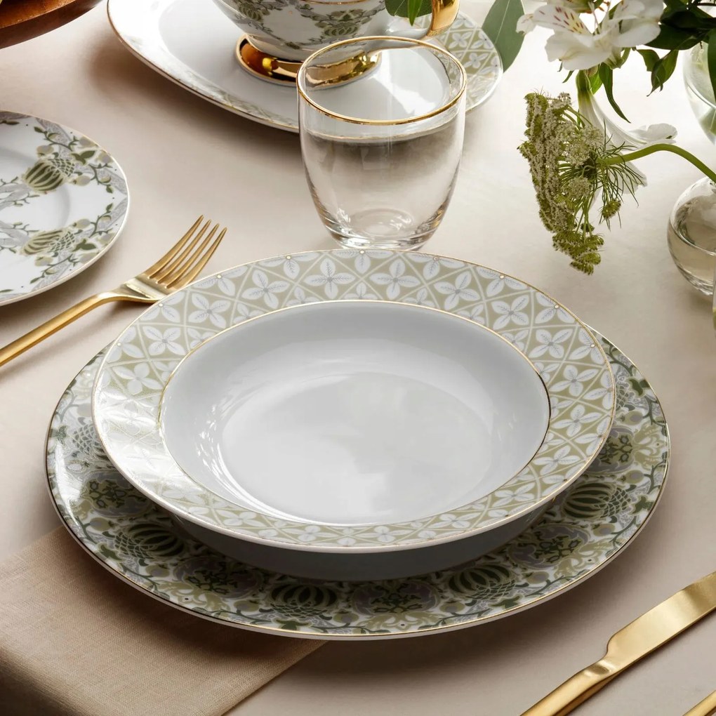 Tányér szett 6 személyes 18 db-os Astra Meander Ćmielów