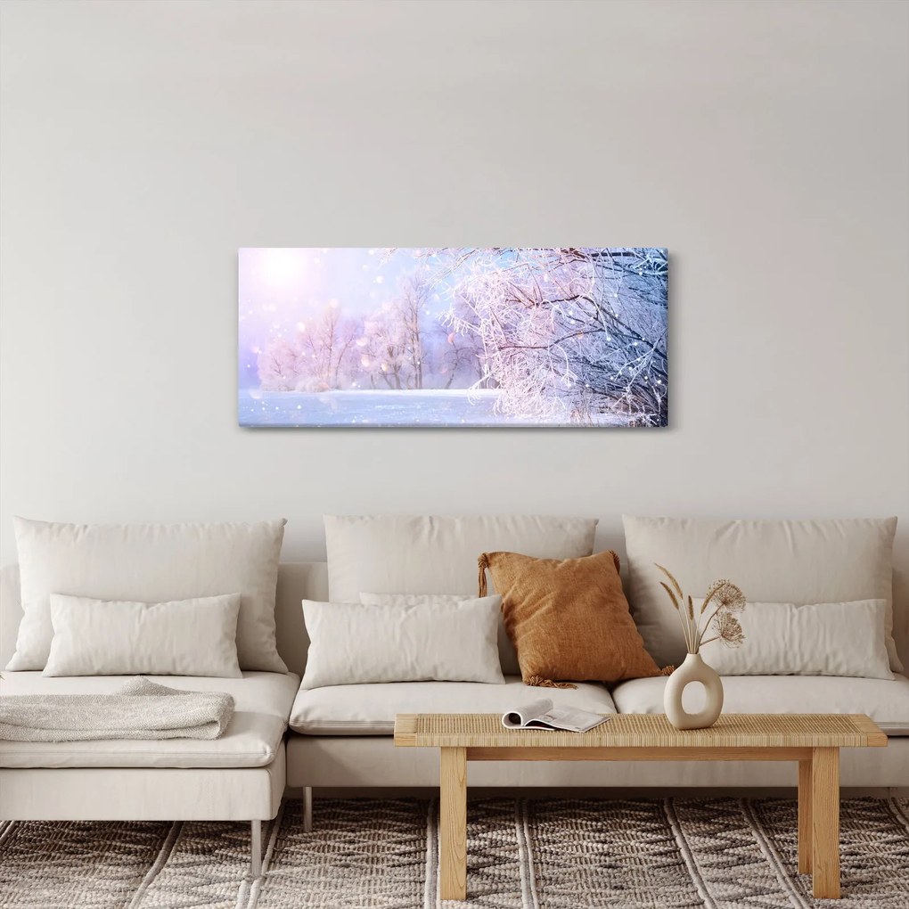 Kép - Fagyos tél (120x50 cm)