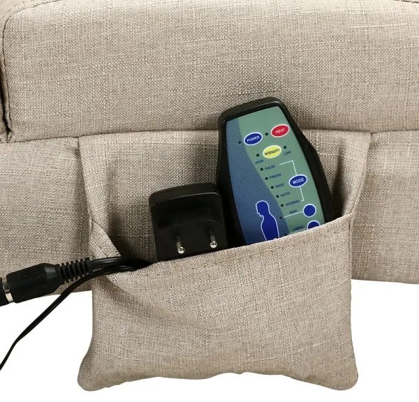 Casaria® London heverő masszázs- és fűtési funkcióval – homokszínű