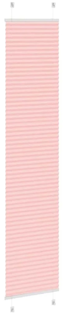 pliszírozott redőny rózsaszín 40x200 cm szövetszélesség 39,4 cm