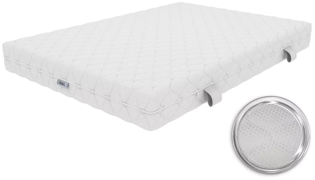 Habszivacs matrac Smartex 180x200 cm (T4) (Lux Vital huzat). Akció -21%. 1120136