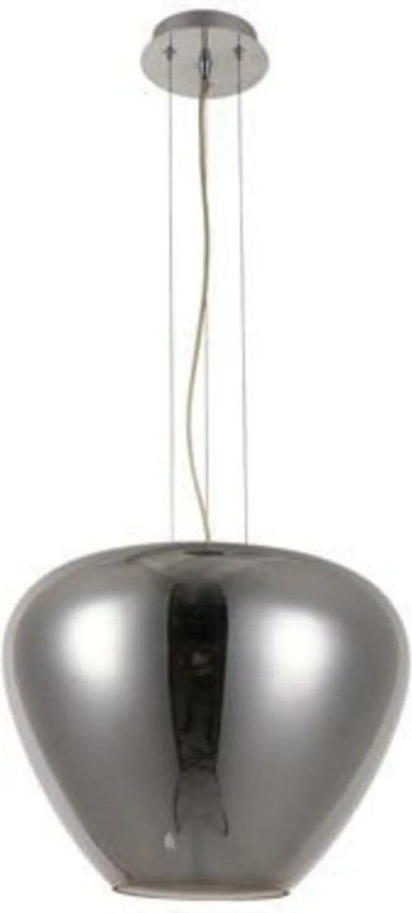 AZzardo Baloro L függeszték AZ3177 E27 1x60W IP20 38cm füstös