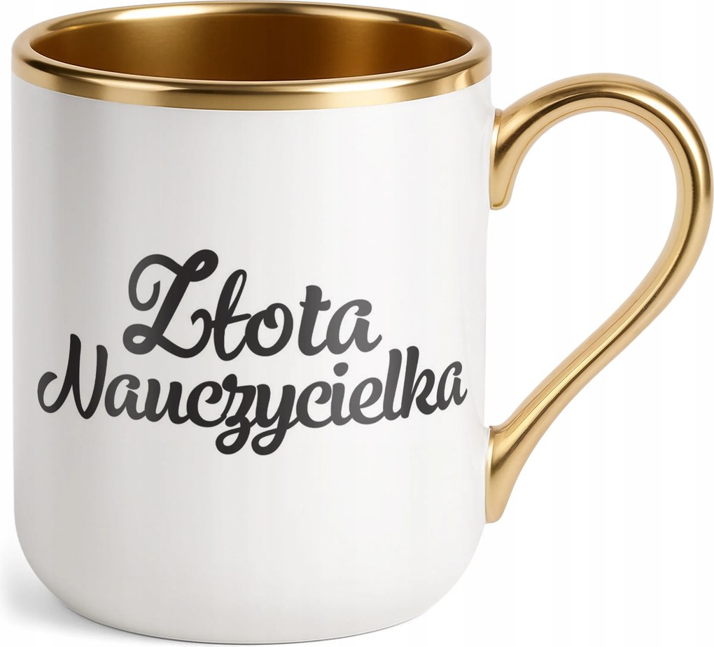 Prémium bögre Arany Tanárnő Pedagógusnap Ajándék