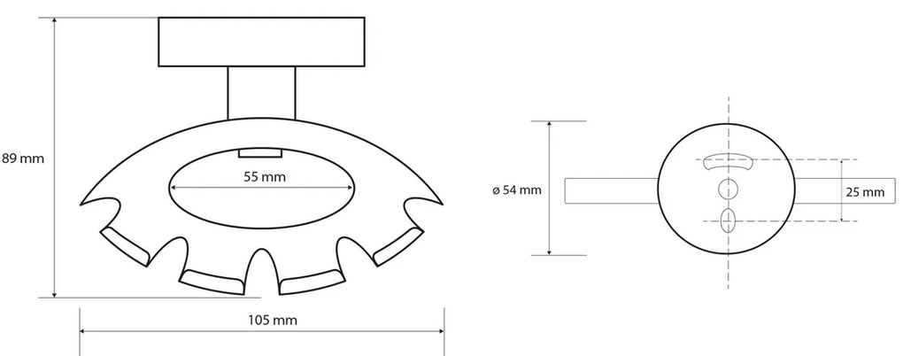 SAPHO XB901 X-Round fekete kefetartó, fekete