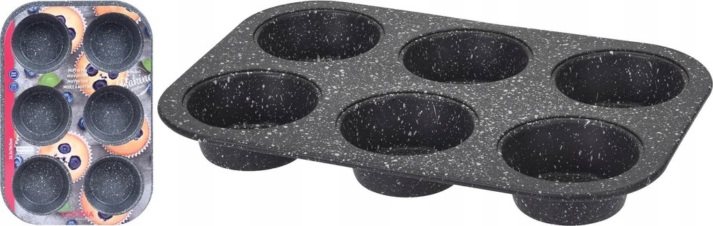 Muffin sütőforma 6 db-os AMS2341