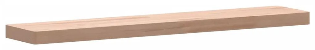 tömör bükkfa fali polc 100 x 20 x 4 cm