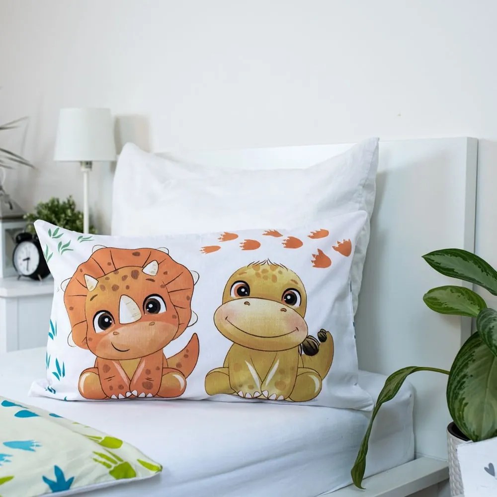 Pamut gyerek ágyneműhuzat babaágyhoz 100x135 cm Dino – Jerry Fabrics
