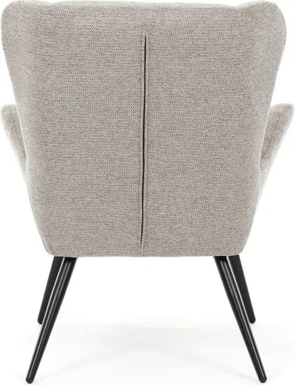 Fotel (füles), barna, szövet, AK-H9206 COF2