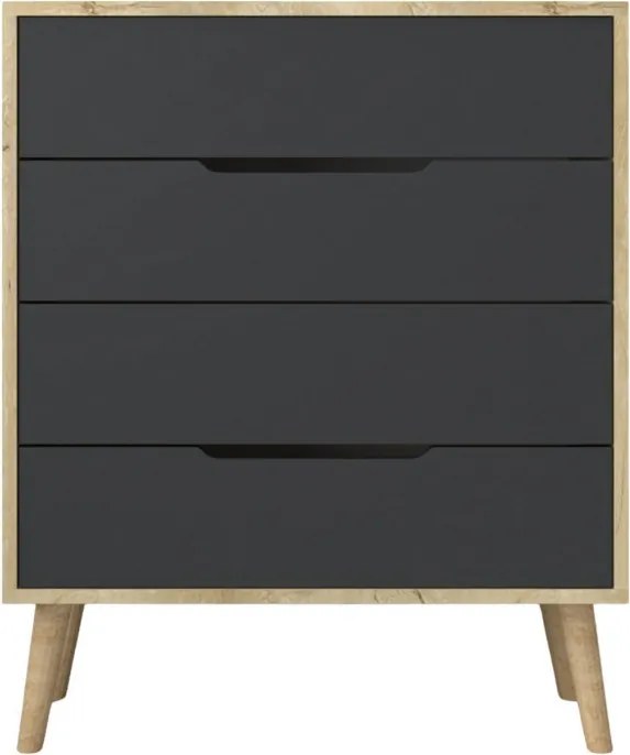 Flora - Sapphire Oak, Anthracite