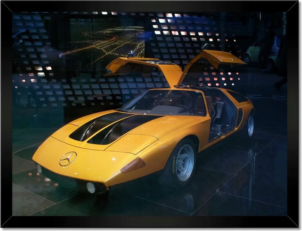 Poszterek keretben 40x30 Mercedes Szárnyas