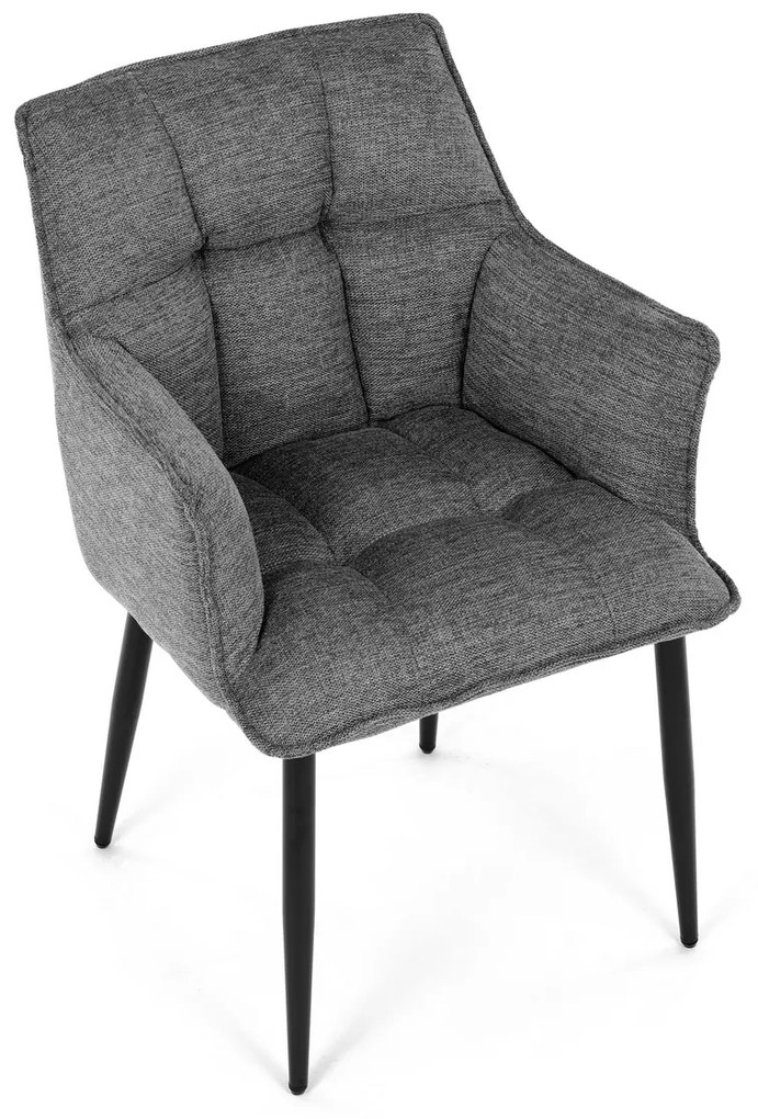 Étkezőszék garnitúra DCH-J2139 GREY2, 2 db