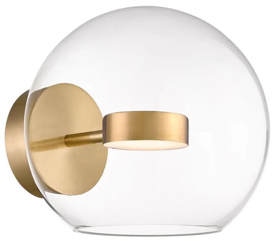 Zuma Line W0428-01D-L4AC - LED fali lámpa ENCELADUS LED/5W/230V arany