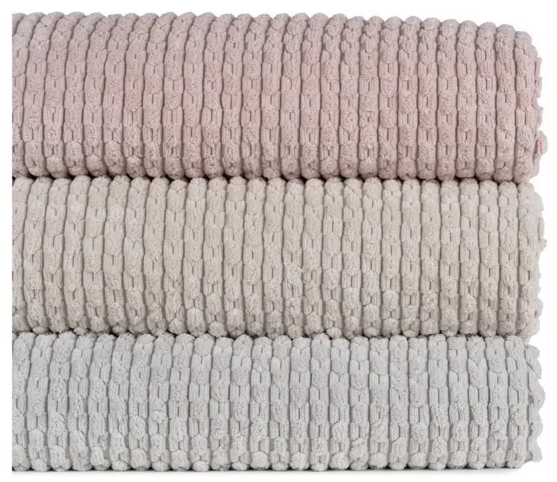 Rózsaszín steppelt ágytakaró 180x260 cm – Ixia