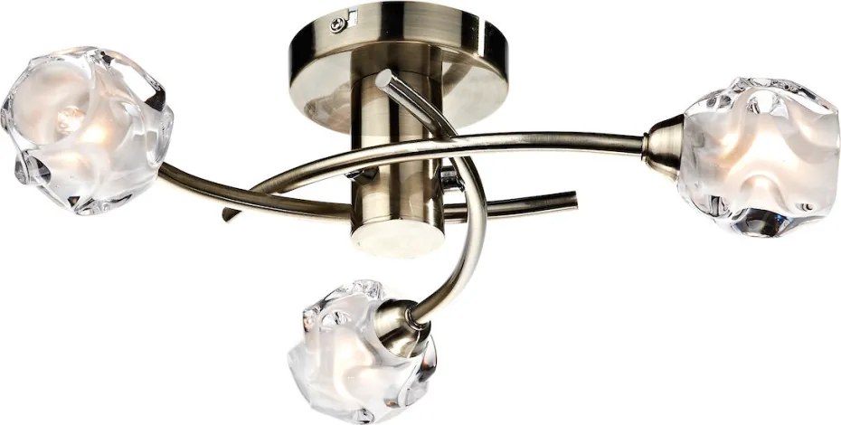 DAR LIGHTING SEA5375 SEATTLE Mennyezeti Csillár Antik Sárgaréz G9 IP20