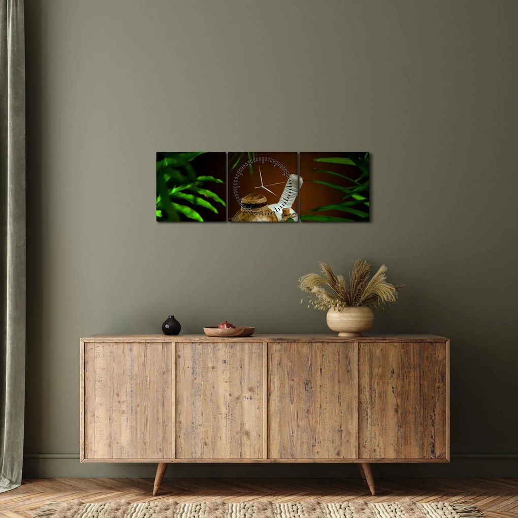 Kép spa dolgokról (órával) (90x30 cm)